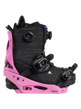 BURTON Women's Scribe Re:Flex Snowboard Bindings Fuchsia Pink 2026 Women's Snowboard Bindings Burton 
