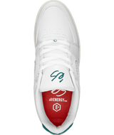 ES Accel Slim Shoes White/Tan Men's Skate Shoes Es 