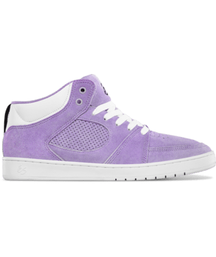 ES Accel Slim Mid Shoes Lavender Men's Skate Shoes Es 