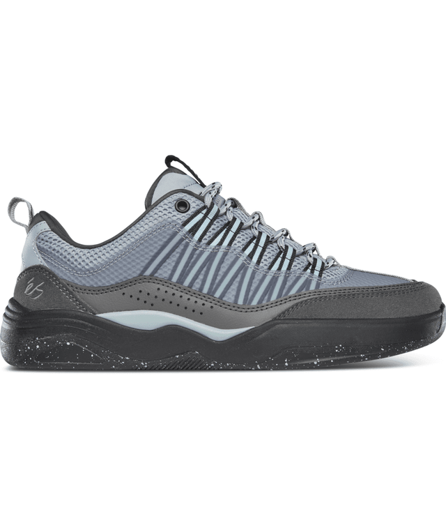 ES Imprint Shoes Grey/Black/Blue Men's Skate Shoes Es 