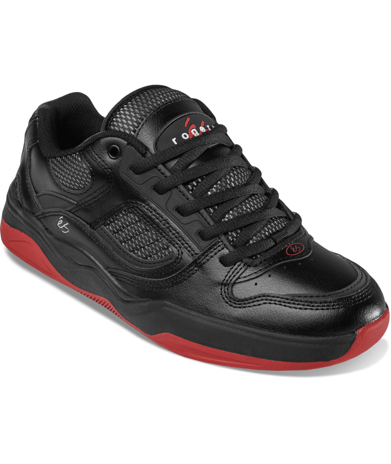 ES TJ Rogers Shoes Black/Red Men's Skate Shoes Es 