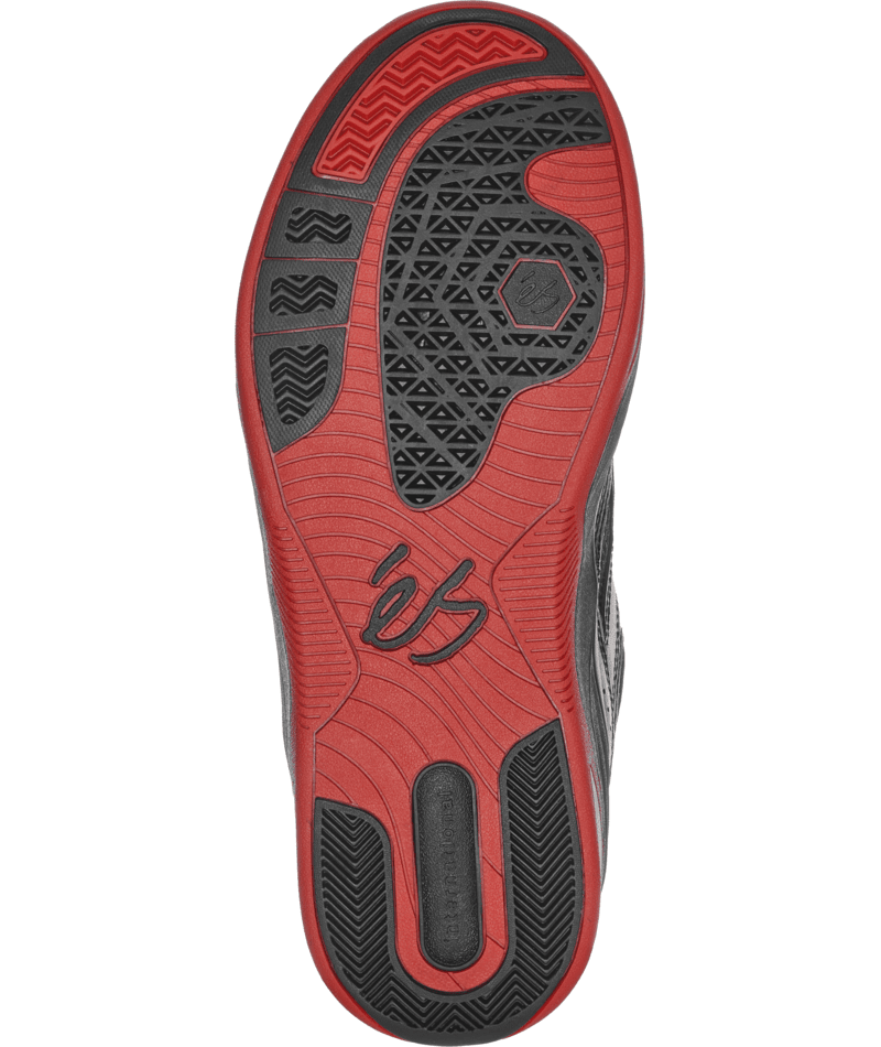 ES TJ Rogers Shoes Black/Red Men's Skate Shoes Es 