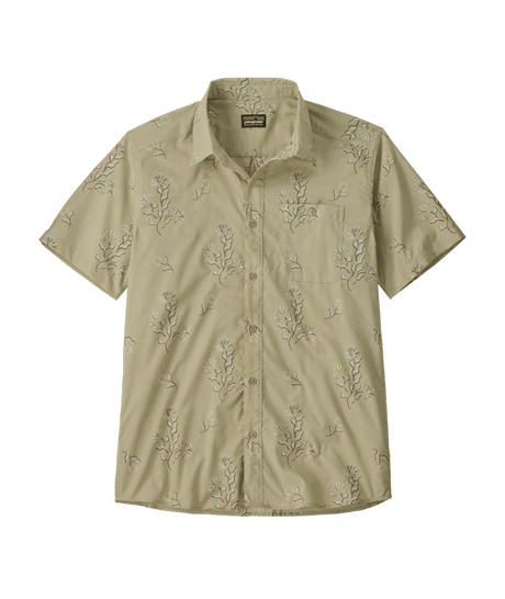 PATAGONIA Go-To Short Sleeve Button Up Ocean Blooms/Weathered Stone Men's Short Sleeve Button Up Shirts Patagonia 