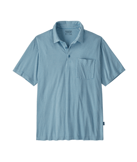 PATAGONIA Daily Polo Shirt Twin Rope/Shore Blue Men's Polos Patagonia 