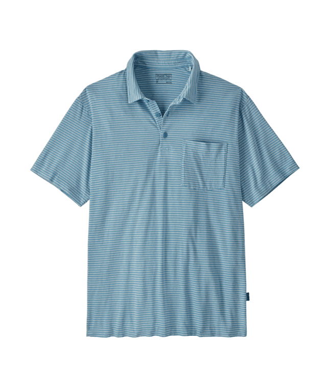 PATAGONIA Daily Polo Shirt Twin Rope/Shore Blue Men's Polos Patagonia 