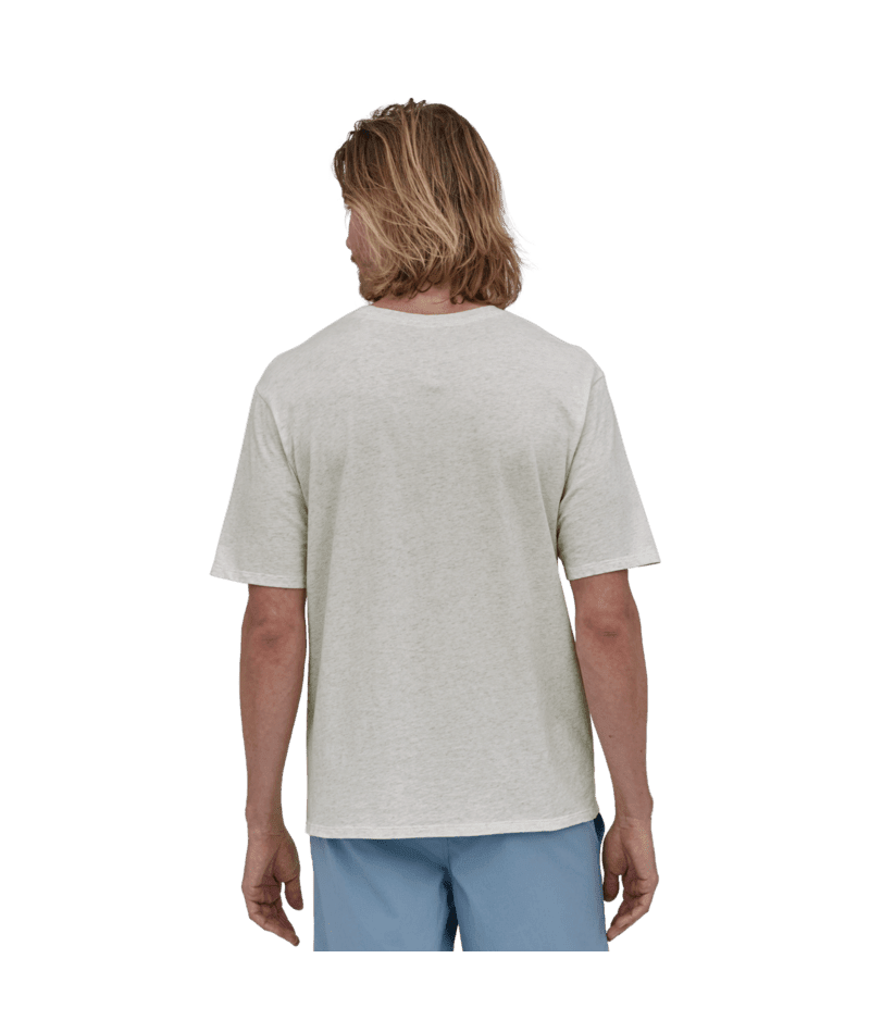 PATAGONIA Daily Pocket T-Shirt Birch White Men's Short Sleeve T-Shirts Patagonia 