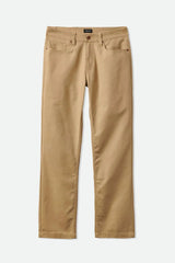 BRIXTON Builders 5-Pocket Pant Sand Men's Pants Brixton 