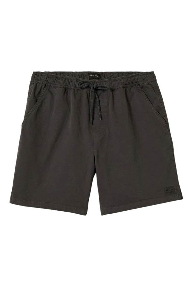 BRIXTON Everyday Vintage Wash Shorts Washed Black Men's Walkshorts Brixton 