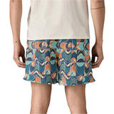 PATAGONIA Baggies 5" Boardshorts Swallowtail Geo: Still Blue Men's Boardshorts Patagonia 