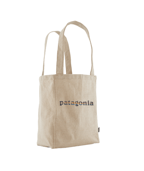 PATAGONIA Recycled Market Tote '73 Text Logo/Classic Tan Women's Purses Patagonia 
