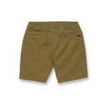 VOLCOM Boy's Frickin Elastic 15" Waist Shorts Old Mill Boy's Walkshorts Volcom 