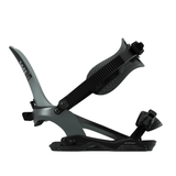 ROME Katana AsymWrap FASE Snowboard Bindings Slate 2026 Men's Snowboard Bindings Rome 