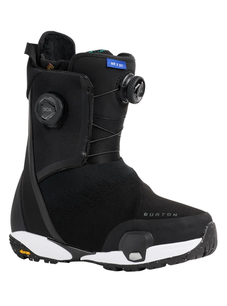 BURTON Women's Waverange X Step On Snowboard Boots Black 2026 Women's Step On Boots Burton 