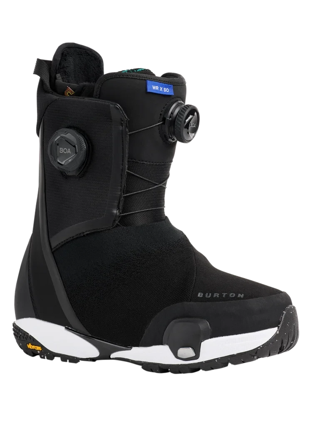 BURTON Women's Waverange X Step On Snowboard Boots Black 2026 Women's Step On Boots Burton 
