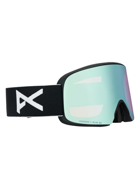 ANON M6 Black - Perceive Variable Blue + Perceive Cloudy Pink + Facemask Snow Goggle Snow Goggles Anon 