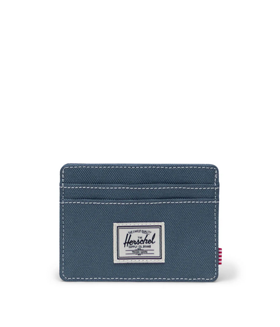 HERSCHEL Charlie Cardholder Wallet Blue Mirage/White Stitch Men's Wallets Herschel Supply Company 