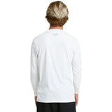 BILLABONG All Day Wave Long Sleeve Rashguard White Men's Rashguards Billabong 
