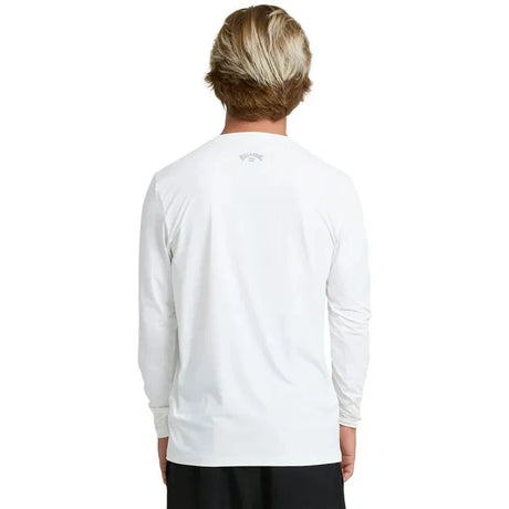 BILLABONG All Day Wave Long Sleeve Rashguard White Men's Rashguards Billabong 