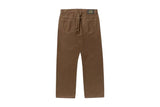 RVCA Dayshift 5 Pocket Pant Bombay Brown Men's Pants RVCA 