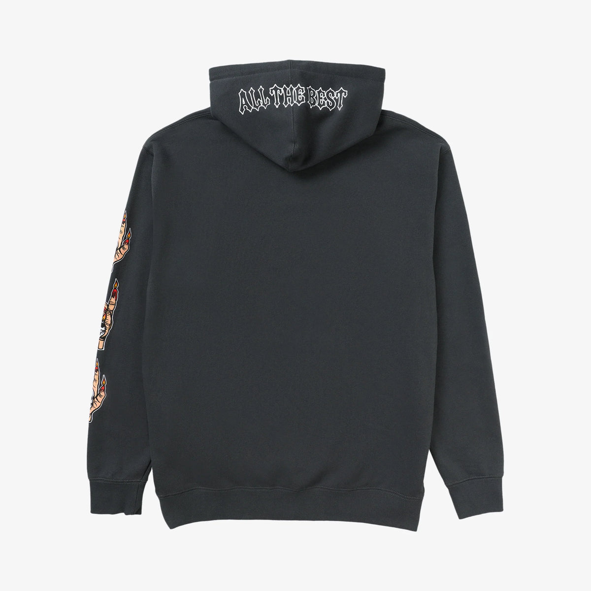 1910 Arrows In The Dark Pullover Hoodie Vintage Black