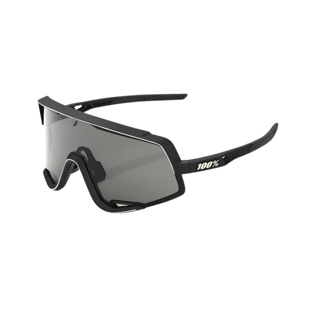 100% Glendale Soft Tact Black - Smoke Sunglasses Sunglasses 100% 