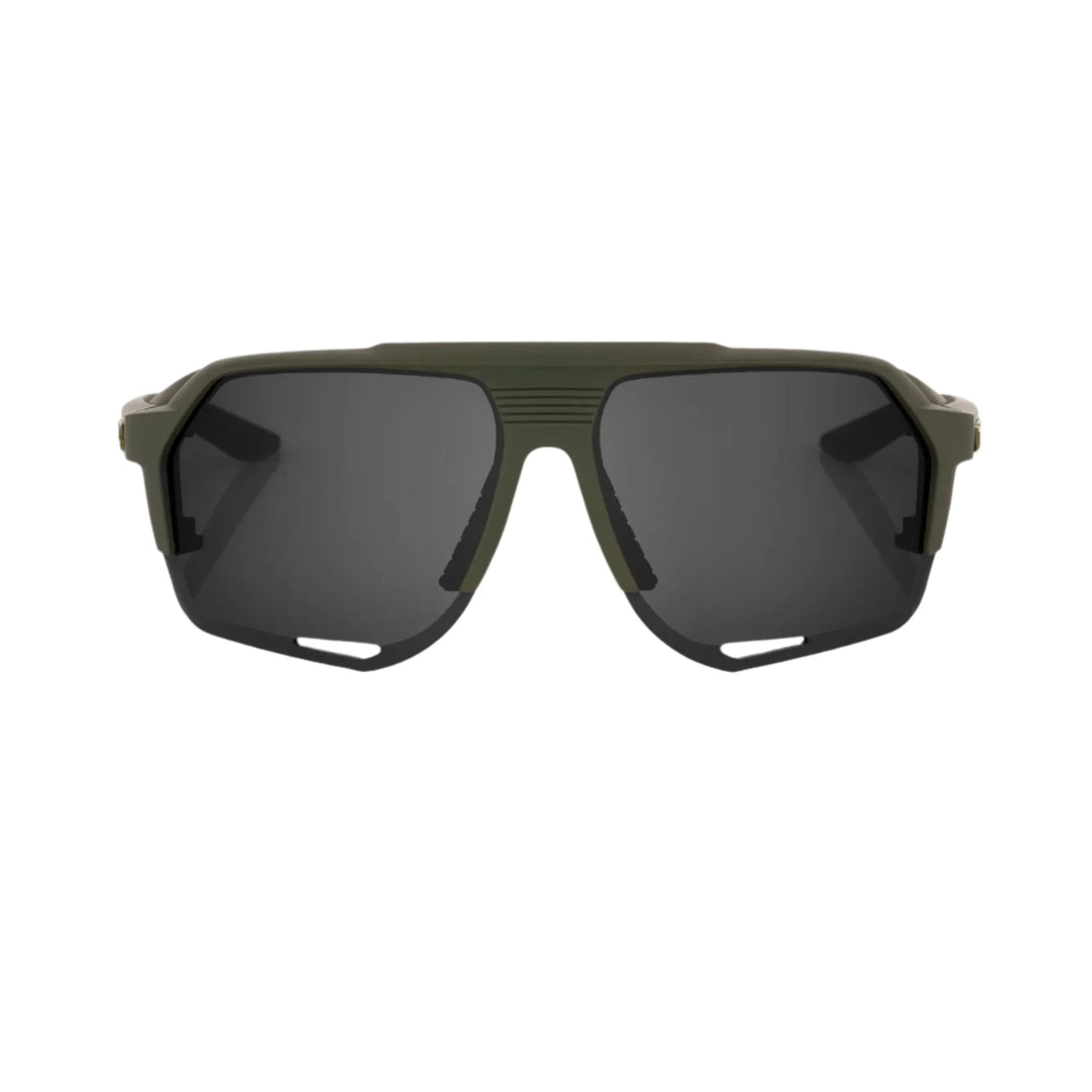 100% Norvik Soft Tact Army Green - Smoke Sunglasses Sunglasses 100% 