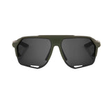 100% Norvik Soft Tact Army Green - Smoke Sunglasses Sunglasses 100% 