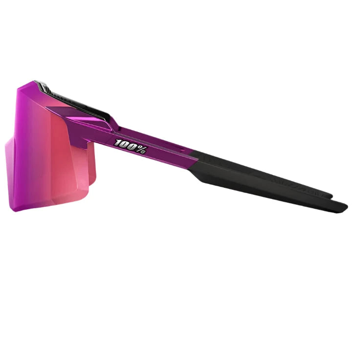 100% Aerocraft Gloss Purple Chrome - Purple Multilayer Mirror Sunglasses Sunglasses 100% 