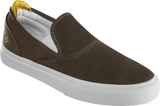 EMERICA Wino G6 Slip-On Shoes Brown/Tan Men's Skate Shoes Emerica 