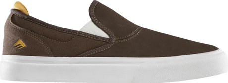 EMERICA Wino G6 Slip-On Shoes Brown/Tan Men's Skate Shoes Emerica 