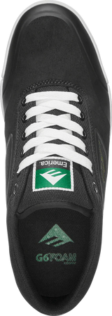 EMERICA Phocus G6 Shoes Black/White/Gold Men's Skate Shoes Emerica 