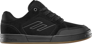 EMERICA Heritic Shoes Black/Black Men's Skate Shoes Emerica 
