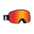 VOLCOM Garden Matte Black - Red Chrome + Yellow Snow Goggle Snow Goggles Volcom 