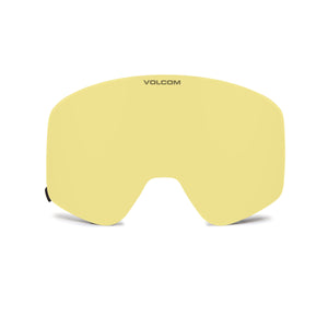 VOLCOM Odyssey Cloudwash Camo - Red Chrome + Yellow Snow Goggle Snow Goggles Volcom 