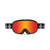VOLCOM Footprints Matte Black - Red Chrome + Yellow Snow Goggle Snow Goggles Volcom 