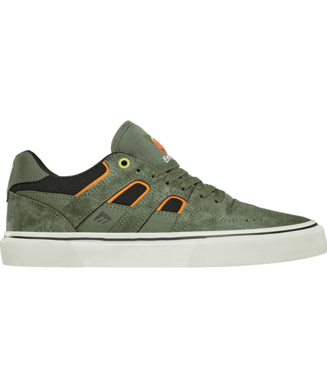 EMERICA Tilt G6 Vulc X O.J. Wheels Shoes Olive Men's Skate Shoes Emerica 