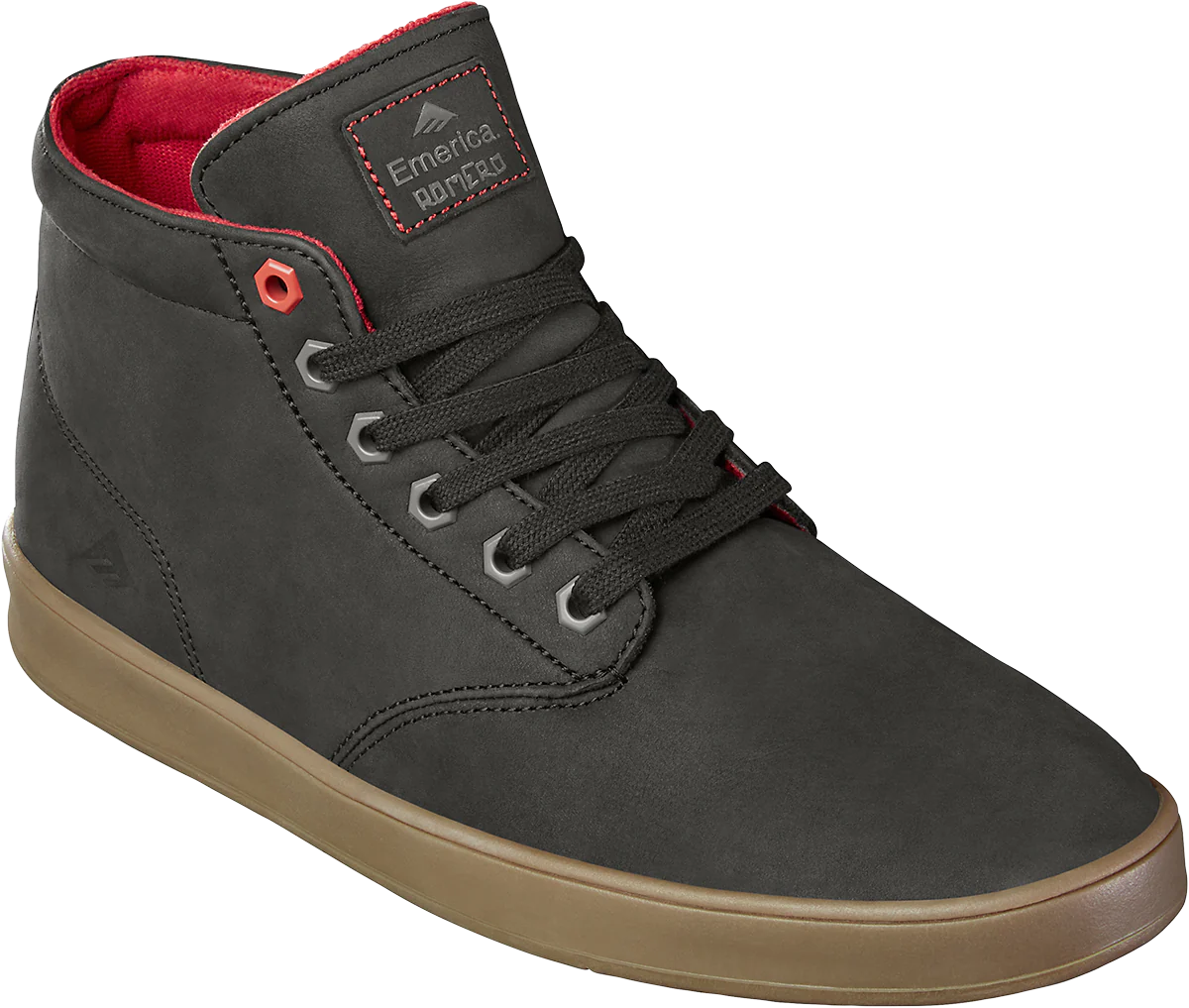 EMERICA Romero Laced High X Biltwell Shoes Black Gum 10