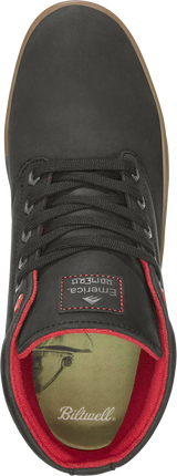 EMERICA Romero Laced High X Biltwell Shoes Black/Gum Men's Skate Shoes Emerica 