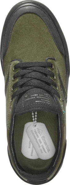 EMERICA Dickson X Six feet Above Shoes OD Black Men's Skate Shoes Emerica 