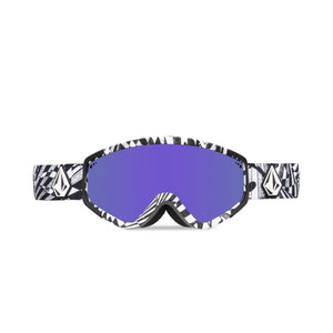 VOLCOM Attunga Op Art - Purple Chrome + Yellow Snow Goggle Snow Goggles Volcom 