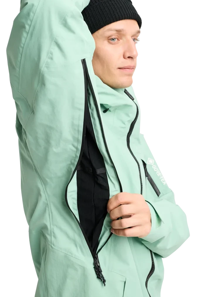 BURTON [ak] Cyclic GORE‑TEX 2L Snow Jacket Soft Sage 2026 Men's Snow Jackets Burton 