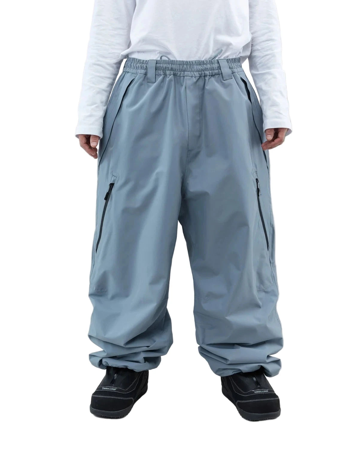 BEYOND MEDALS Zip Park Snow Pants Pale Blue 2026 Men's Snow Pants Beyond Medals 