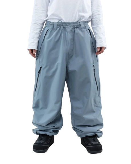 BEYOND MEDALS Zip Park Snow Pants Pale Blue 2026 Men's Snow Pants Beyond Medals 