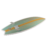 RONIX Women's Koal Classic Fish Wakesurf Board 2023 Wakesurfs Ronix 