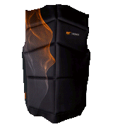 RONIX RXT Impact Wake Vest Electro Orange/Black Men's Wake Vests Ronix 
