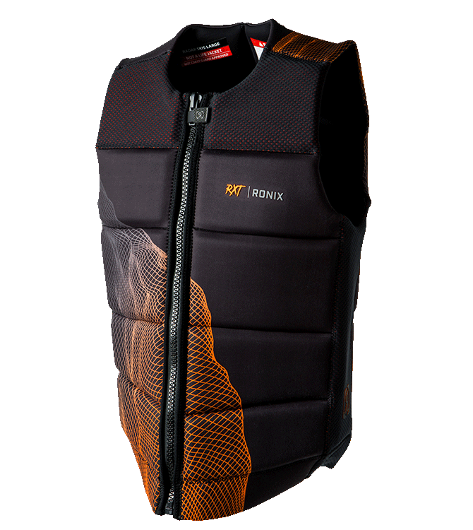 RONIX RXT Impact Wake Vest Electro Orange/Black Men's Wake Vests Ronix 