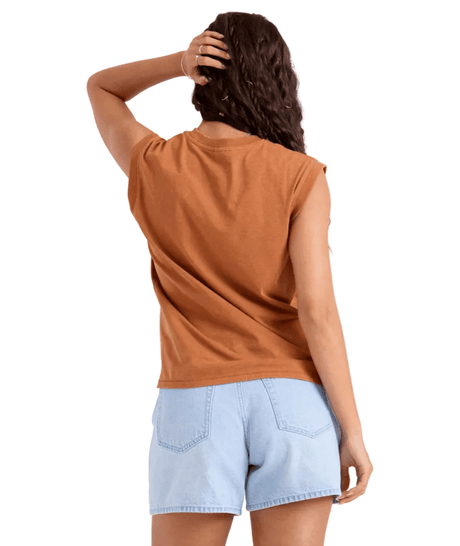 VOLCOM Women's Burly Tank Top Henna Women's Tank Tops and Halter Tops Volcom 