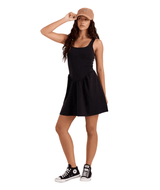 VOLCOM Women's Carve Dress Black Women's Dresses Volcom 