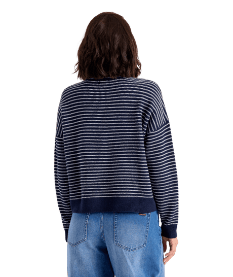 VOLCOM Women's Sun Of Sand Sweater Peacoat Women's Sweaters Volcom 