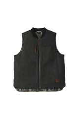 BRIXTON Builders Abraham Reversible Best Bark Camo Men's Vests Brixton 